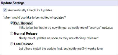 auto updates